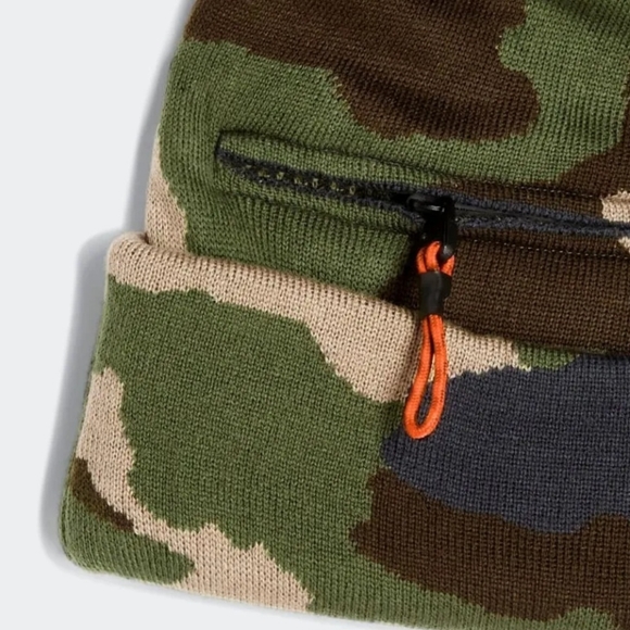 💥SOLD💥Beyonce Adidas x IVY PARK TRAILS TWO-IN-ONE BEANIE BALACLAVA Camo - Picture 4 of 6